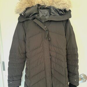 Canada Goose Black Label Lorette Parka Women Size M Black
